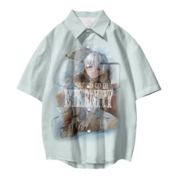 Japanese Hot Anime To Your Eternity Cosplay Tops 3D Printing Fashion Tees Casual Short Sleeves T 6.jpg 640x640 6 - To Your Eternity Merch