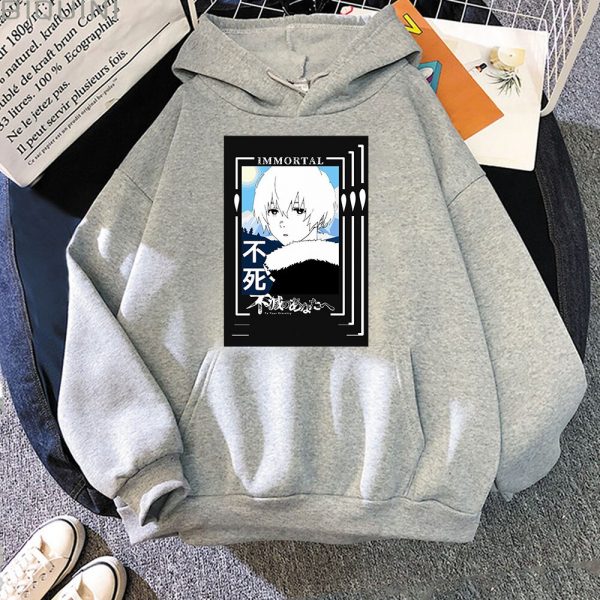 Spring Autumn Women Fashion Anime Graphic Hoodies To Your Eternity Oversized Hoodie Kawaii Clothing Aesthetic Sweatshirt 2 - To Your Eternity Merch