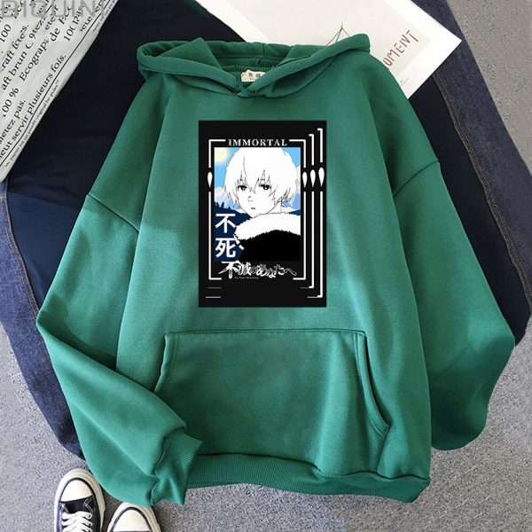 Spring Autumn Women Fashion Anime Graphic Hoodies To Your Eternity Oversized Hoodie Kawaii Clothing Aesthetic Sweatshirt 3 - To Your Eternity Merch
