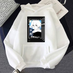 Spring Autumn Women Fashion Anime Graphic Hoodies To Your Eternity Oversized Hoodie Kawaii Clothing Aesthetic Sweatshirt - To Your Eternity Merch