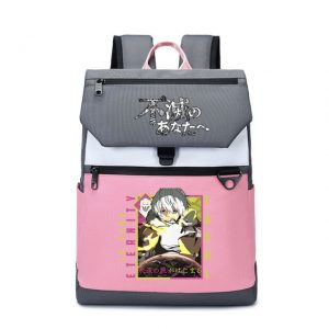 To Your Eternity Anime Travel Backpack Cartoon School Bags Large Bookbag Women Pink Laptop Bagpack Cure 11.jpg 640x640 11 - To Your Eternity Merch