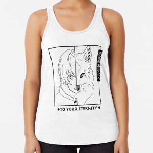 Fushi and joan|To your eternity Racerback Tank Top RB01505 product Offical To Your Eternity Merch