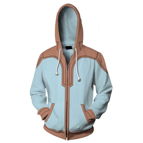 Anime To Your Eternity Tonari Cosplay Hoodie Pullover 3D Printed Hooded Sweatshirt Adult Casual Zip Up - To Your Eternity Merch