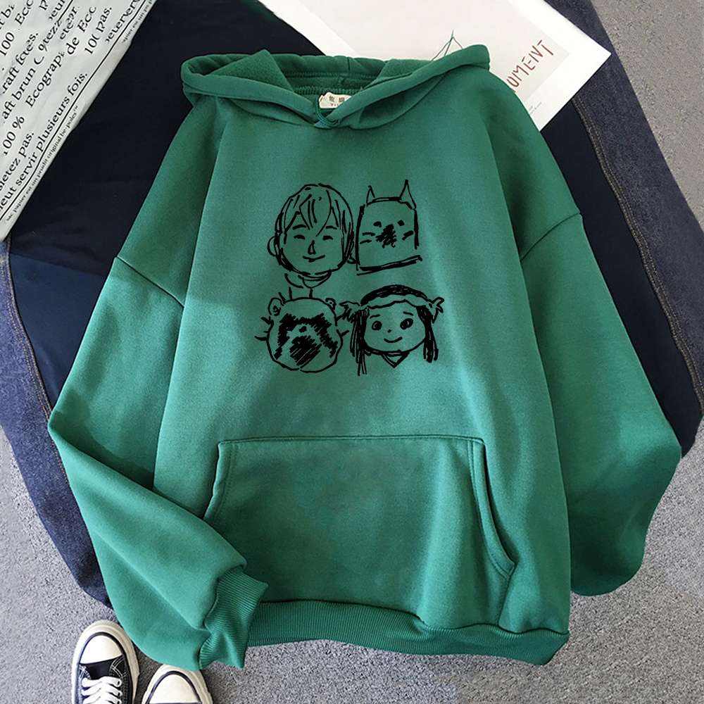 Anime To Your Eternity Graphic Hoodie - Kawaii Harajuku Hooded Sweatshirts