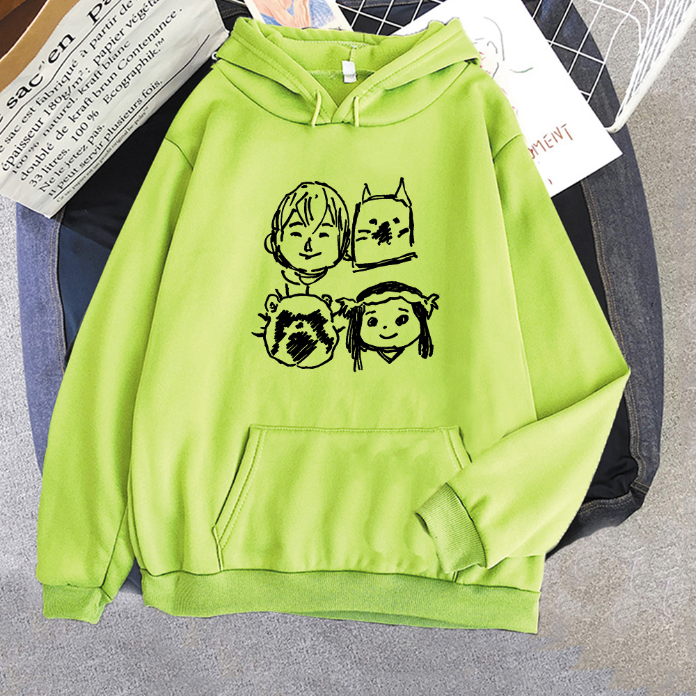 Anime To Your Eternity Graphic Hoodie - Kawaii Harajuku Hooded Sweatshirts