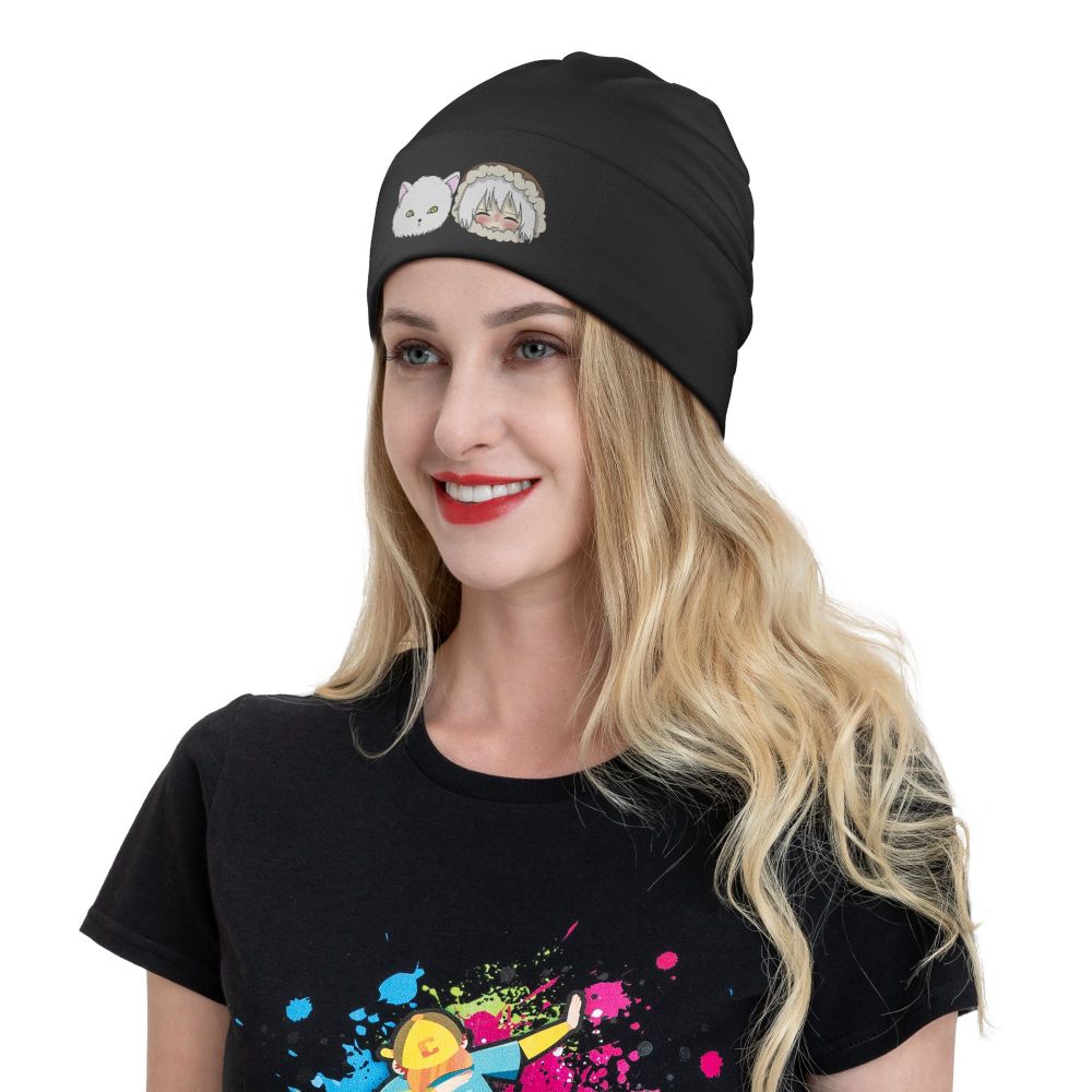 To Your Eternity Skullies Beanies - Kawaii Knitting Winter Bonnet Hats