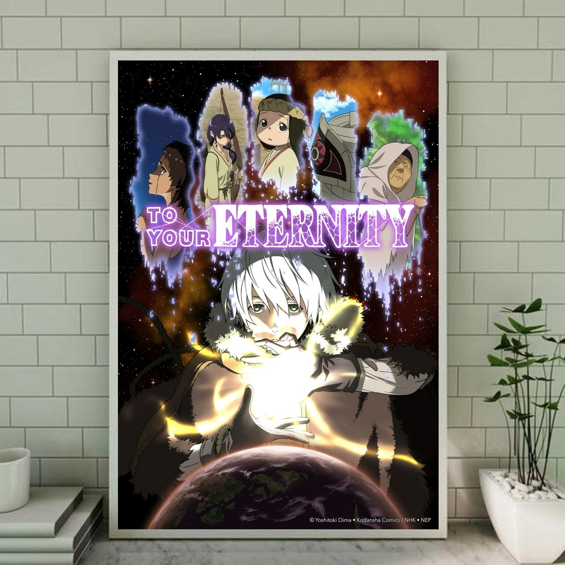  to Your Eternity Anime（18） Canvas Poster Bedroom