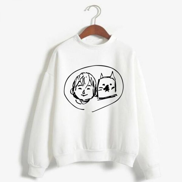 To Your Eternity Printed Cool Fushi Dog Sweatshirts Women Pullover Harajuku Hoody Streetwear Oversized Clothes Loog 1 - To Your Eternity Merch