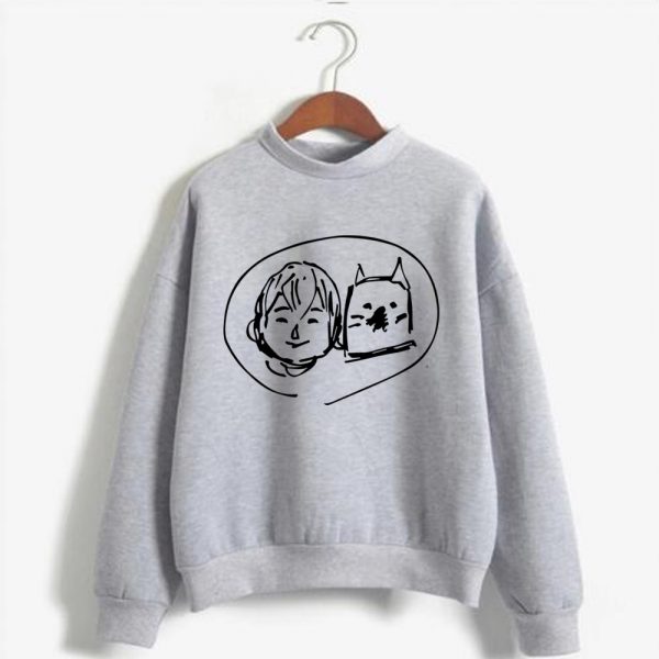 To Your Eternity Printed Cool Fushi Dog Sweatshirts Women Pullover Harajuku Hoody Streetwear Oversized Clothes Loog 2 - To Your Eternity Merch